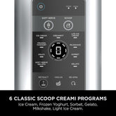 Swirl by CREAMi Soft Serve & Ice Cream Maker – Platinum Silver | 13 Functions | 2 Tubs | Ice Cream, Gelato, Sorbet & More